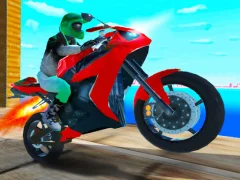 Port Bike Stunt — free online game