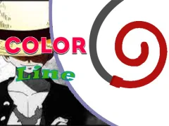 Coloring lines — free online game