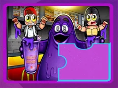 Grimace Shake Puzzle — free online game