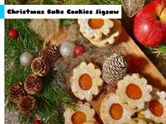Christmas Bake Cookies Jigsaw — free online game