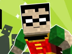 Juego teen titans go minecraft teenage runner 3d en línea