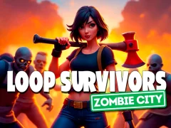 Trò chơi Loop Survivors Zombie City trực tuyến