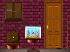 Multicolored Brick House Escape — free online game