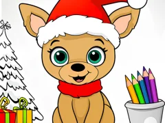 Christmas Coloring Game 2  — free online game