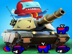 Armored aces Among Us - Imposter — jogo online grátis