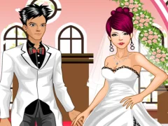 Jeu Wedding Couple Dressup en ligne