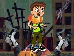 Ben 10 World War Zombies — free online game