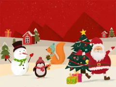 Merry Christmas Slide — free online game
