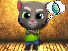 Cluiche Talking Tom Diamond Hunt ar líne