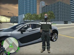Crazy GTA Mercenary Driver  — free online game