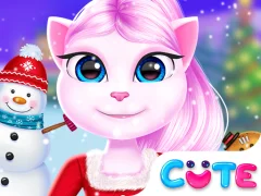 Angela Christmas Decor Game เกมออนไลน์