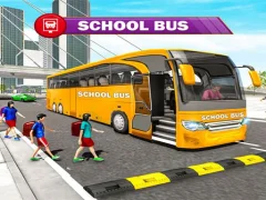 Cluiche School Bus Simulator ar líne