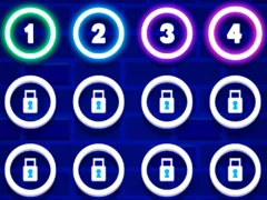 Neon Star Bricks — free online game