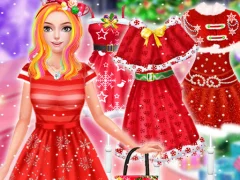 Christmas Princess Dress Up — bezplatná online hra