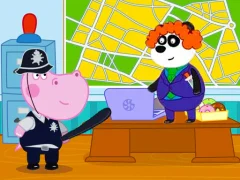 Cluiche Hippo Detective ar líne