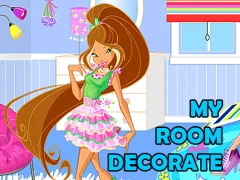 Cluiche Winx Room Decorate ar líne