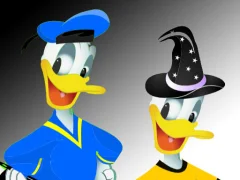 Donald Duck Dressup – ingyenes online játék