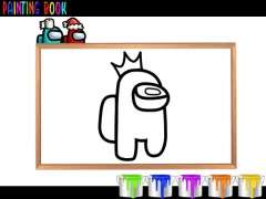 Among Us: Painting Book — free online game