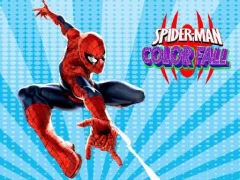 Spiderman Color Fall  — free online game