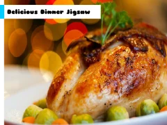 Delicious Dinner Jigsaw — free online game
