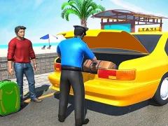 Offroad Mountain Taxi Cab Driver Game — bezplatná online hra