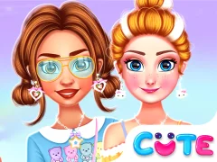 BFF Lovely Kawaii Outfits — bezplatná online hra