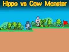 Гаме Hippo vs Cow Monster онлајн