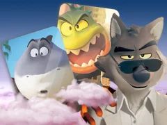 Laro The Bad Guys Memory Card Match online