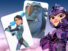 Laro Trollhunters Rise of The Titans Card Match online