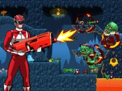 Power Rangers shoot Zombie — free online game