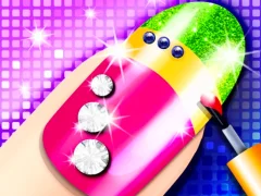 Logħba Girls Nail Art Salon onlajn