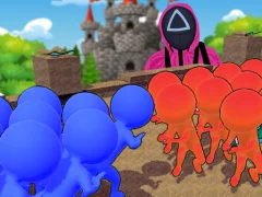 Squid Game Crowd Pusher — free online game