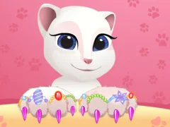 Baby Angela Great Manicure — free online game