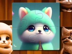 Cute Cat Jigsaw — free online game