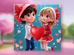 Valentine Couple Jigsaw Puzzle — لعبة مجانية اون لاين