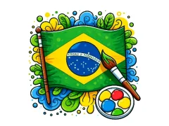 Spel Brazil Coloring Adventure online