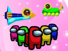 Among Us Color fall  — free online game