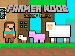 Гаме Farmer Noob Super Hero онлајн