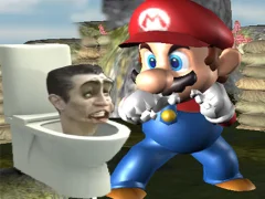 Super Spy Mario VS Skibidi Toilet — 무료 온라인 게임