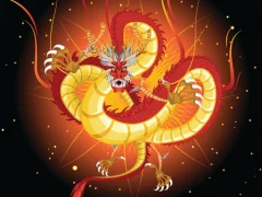 Igra Chinese Dragons Coloring online