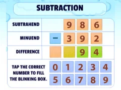 Permainan Subtraction Practice talian