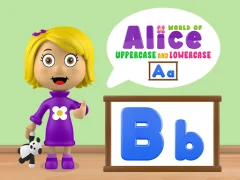 Permainan World of Alice Uppercase and Lowercase talian