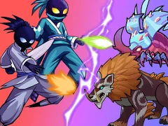Игра Stick Ninja Survival  онлајн