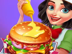 Burger Cooking Chef — bezmaksas tiešsaistes spēle