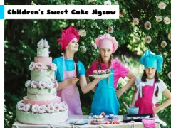 Children's Sweet Cake Jigsaw — free online game