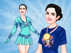 Young Figure Skaters Ellie and Jenny — bezplatná online hra