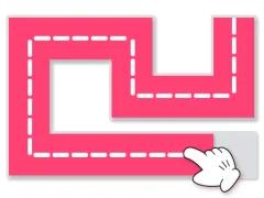 Spel Colour the blocks online