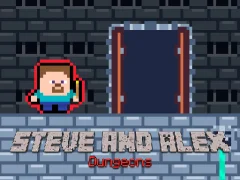 Steve and Alex Dungeons — free online game