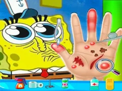 Spongebob Hand Doctor — free online game