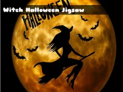 खेल Witch Halloween Jigsaw ऑनलाइन